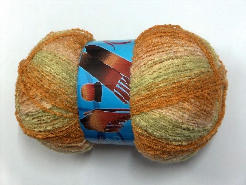 [fnt2-4247] Huge Dudu (Orange, Cream)