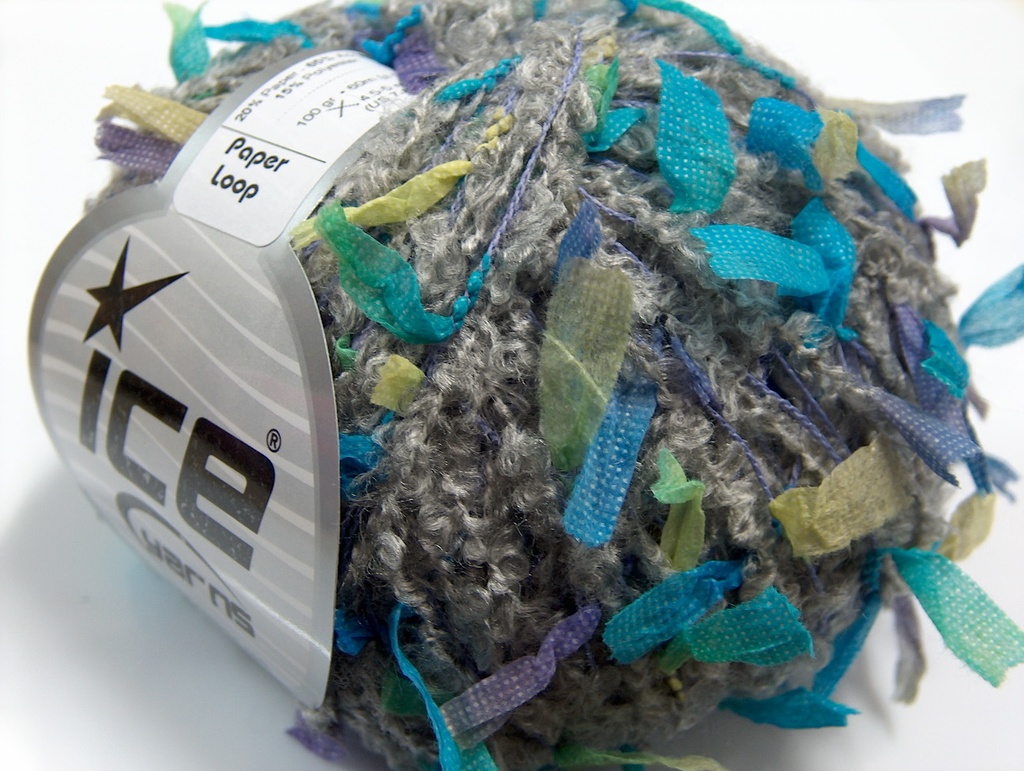 [fnt2-10416] Paper Loop (Grey, Blue, Green, Purple)