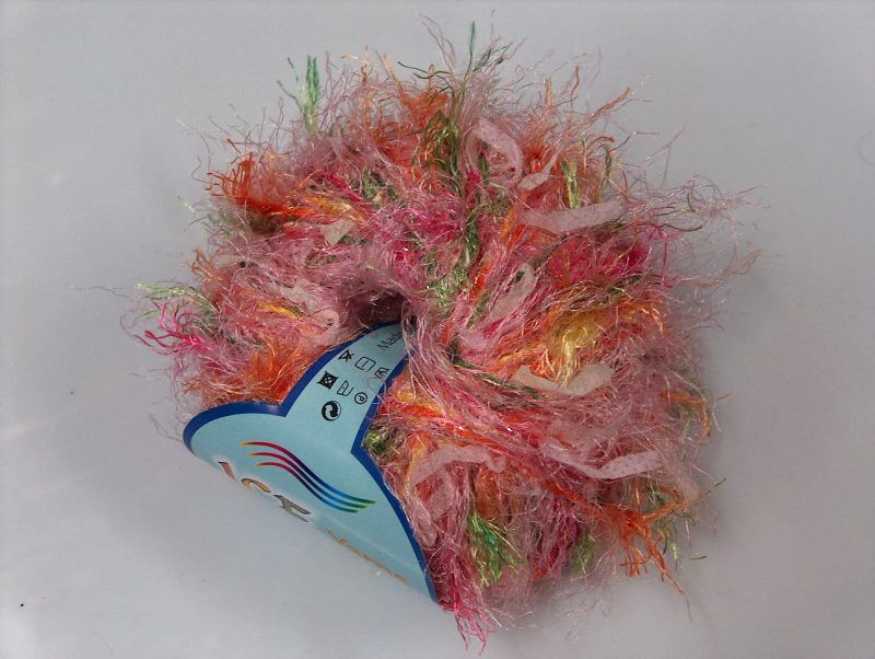 [fnt2-4465] Paper Techno Lurex Mix (Pink, Green, Salmon, Yellow)