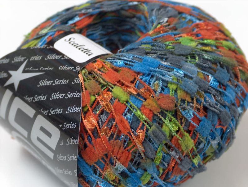 [fnt2-6426] Scaletta (Blue, Green, Orange, Salmon)