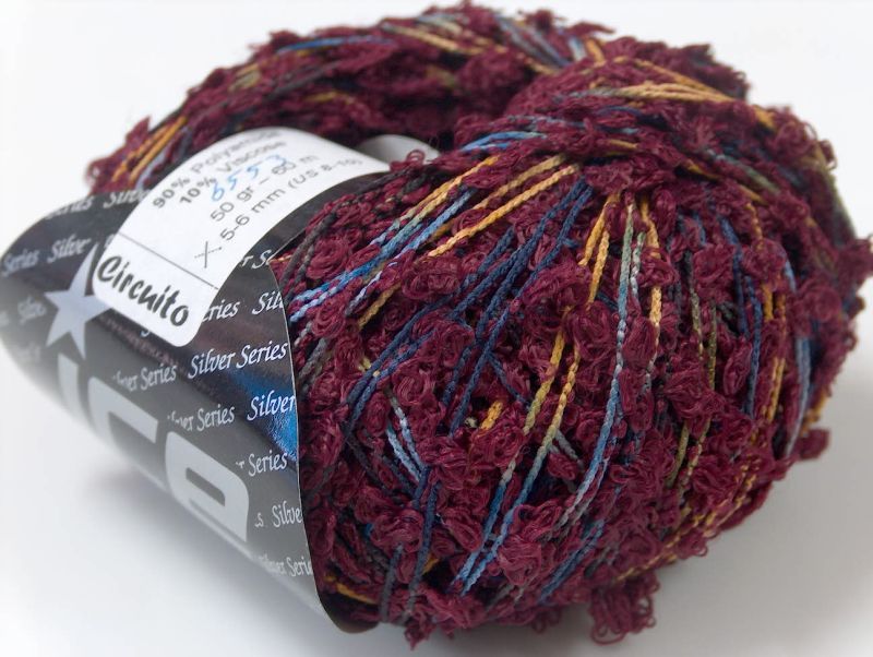 [fnt2-6553] Circuito (Burgundy, Navy, Yellow, Blue)