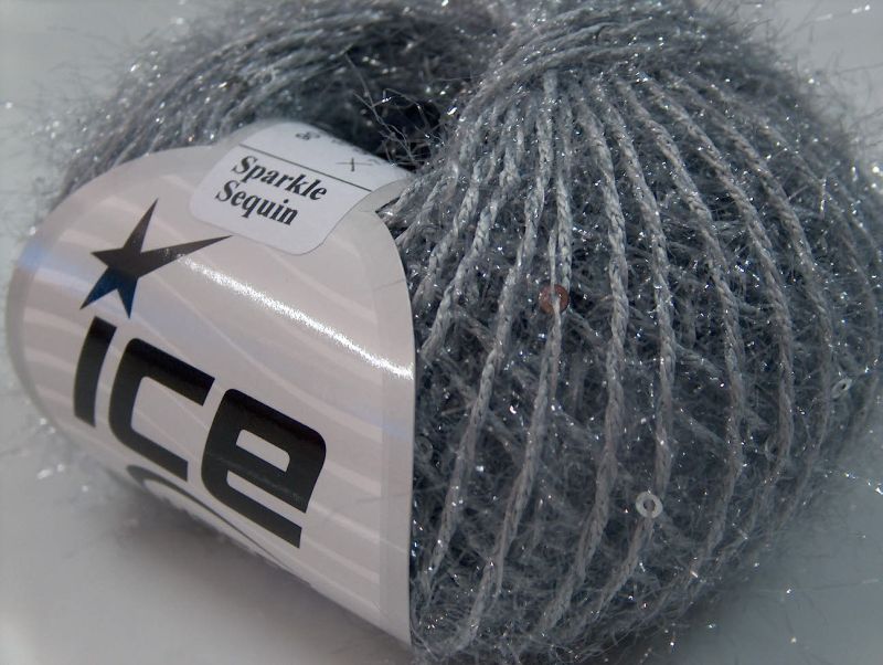 [fnt2-7176] Sparkle Sequin_ (IceBlue)