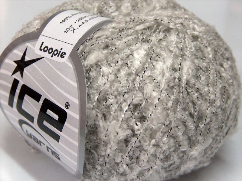 [fnt2-9215] Loopie (Silver, White)