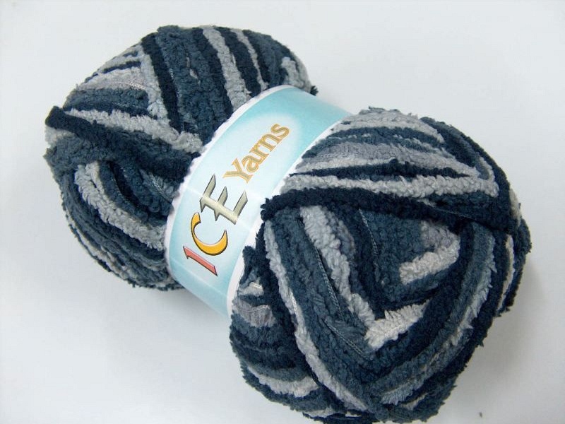 [fnt2-4345] Funky Puffy (Navy, Grey)