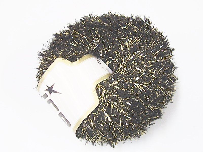 Metallic Short Eyelash (Black, Silver)