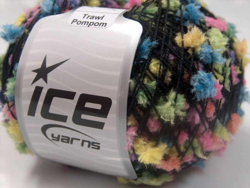 [fnt2-7166] Trawl PomPom (Rainbow)