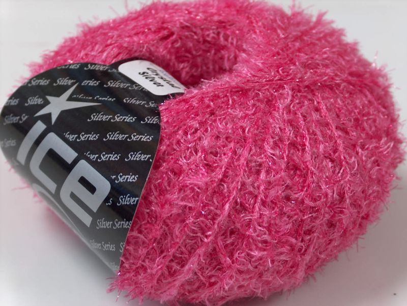 [fnt2-6460] Crystal Silver (Pink)