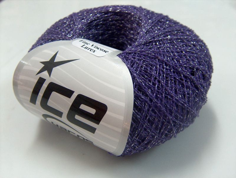 [fnt2-7188] Fine Viscose Lurex (purple)