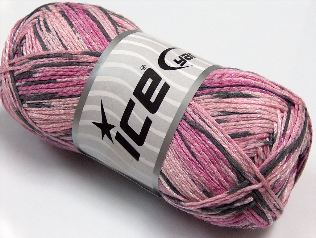 [fnt2-10709] Magic Viscose (Pink Shades, Grey)