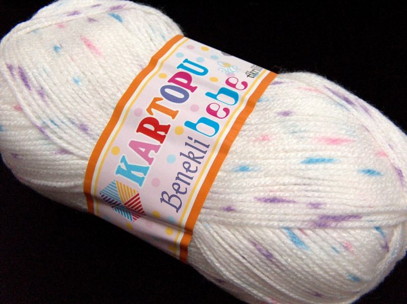 [fnt2-9459] Benekli Bebe (White, Purple, Pink, Blue)