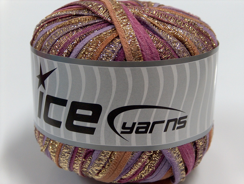 [fnt2-11035] Bali Ribbon (Lilac, Purple, Brown)