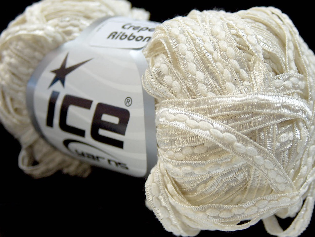 [fnt2-15888] Crepe Ribbon (Cream)