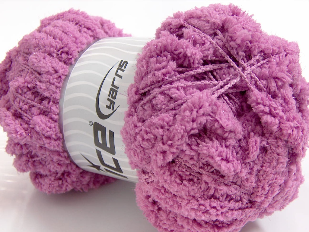 [fnt2-15154] Long Cocoon Lurex (Orchid)