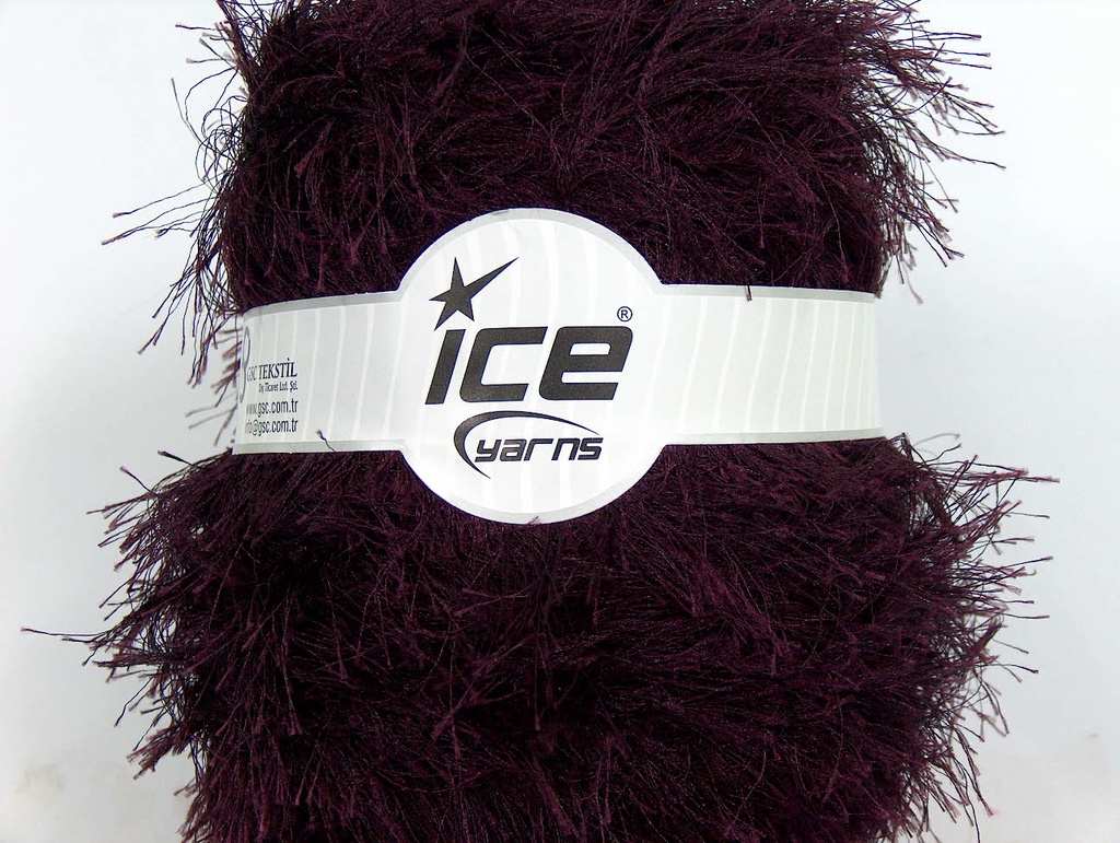 [fnt2-17177] Long Eyelash [Cone] (Maroon)