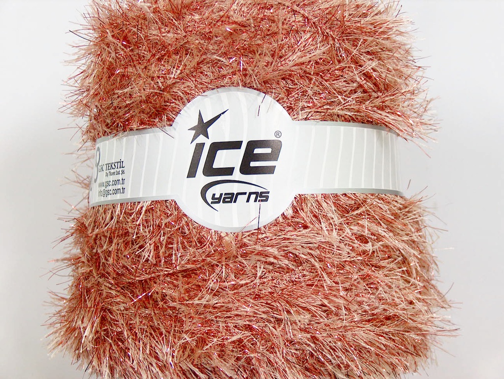 [fnt2-18101] Metallic Eyelash [Cone] (Camel, Copper)