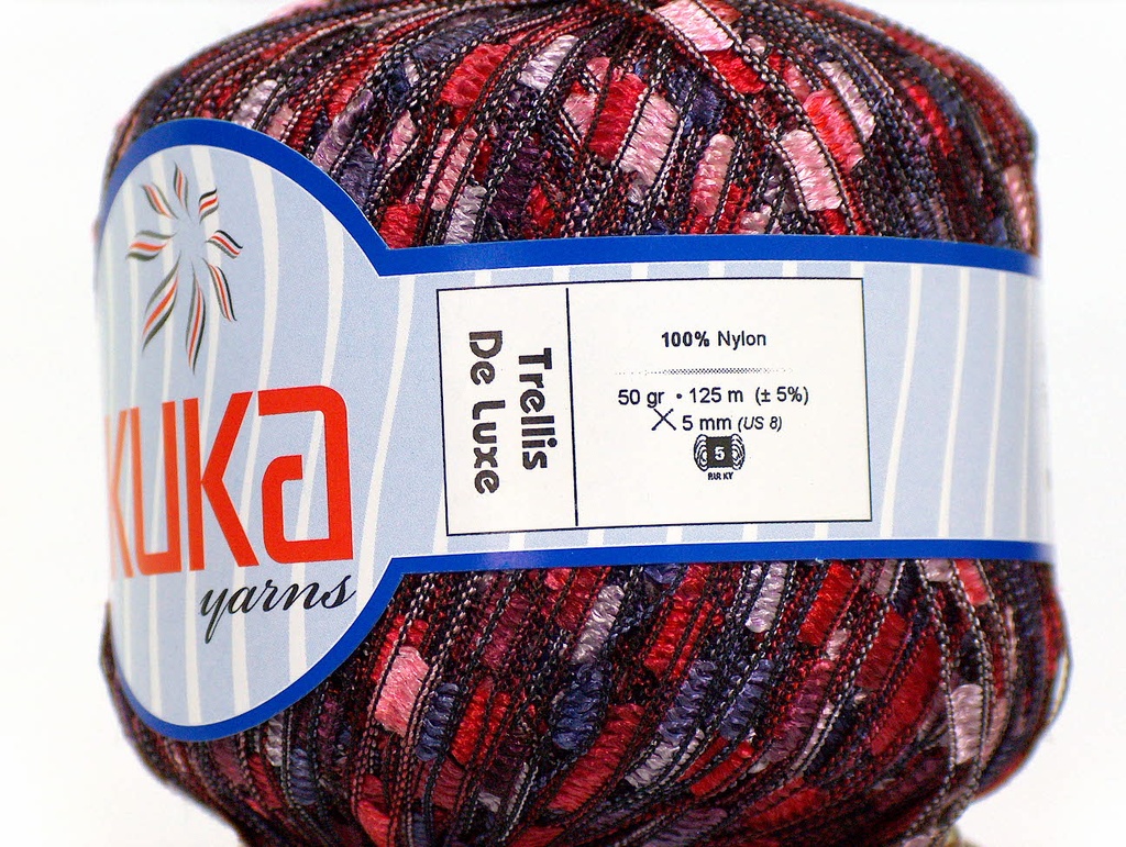 [fnt2-17877] Trellis DeLuxe (Red, Purple, Pink)