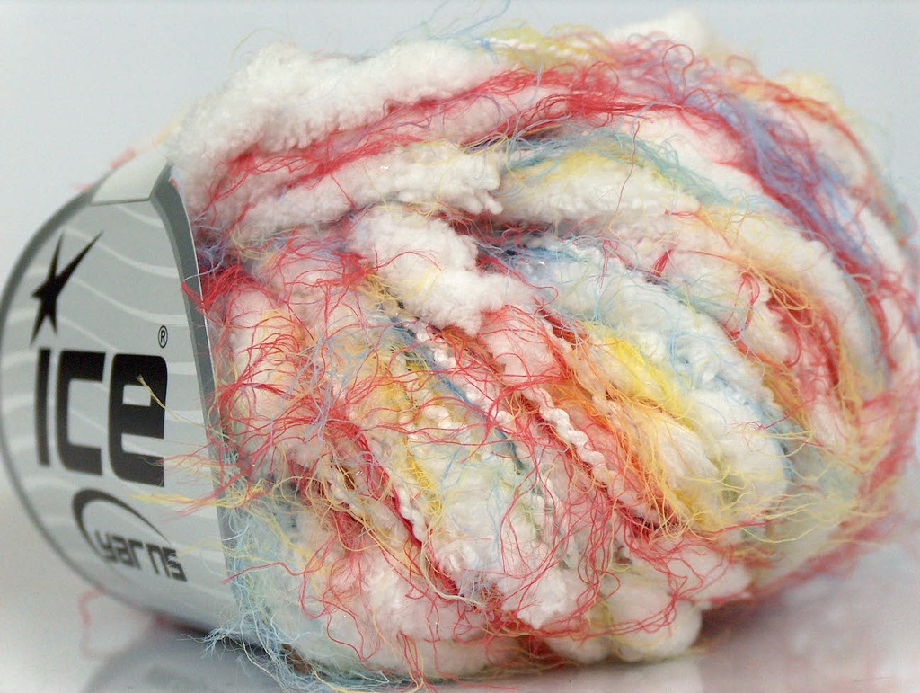 [fnt2-18247] Techno Cocoon (Rainbow, White)