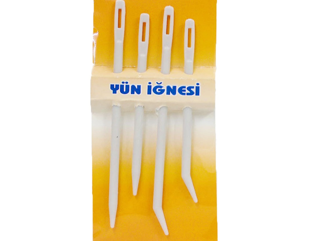 [c4695] Plastic Sewing Needles