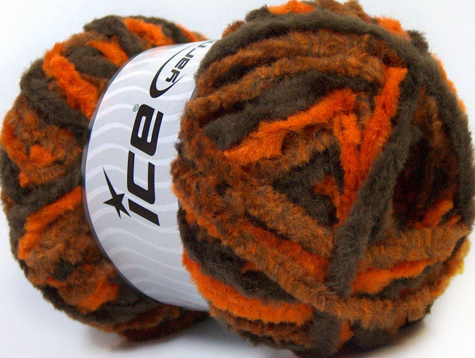 [fnt2-30160] Cimone (Orange Shades, Brown, Khaki)