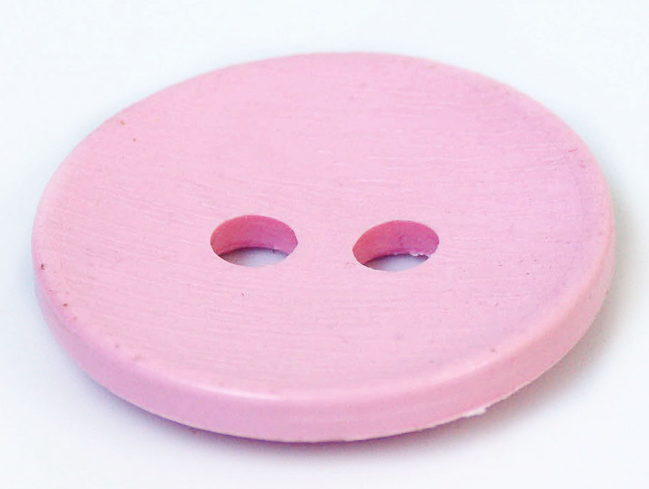 [acs-299] 5 Round Buttons - 4.8cm Diameter (Light Lilac)