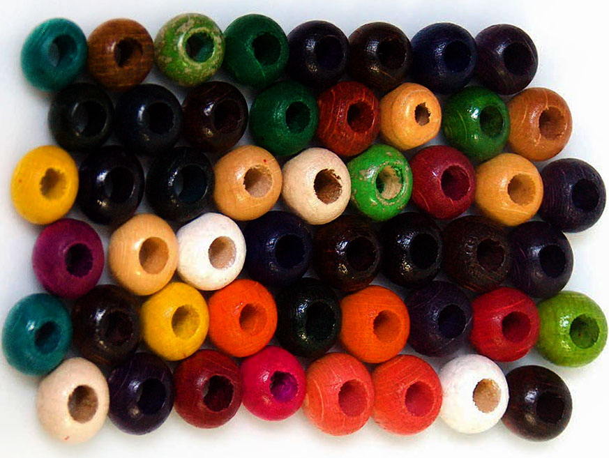[c5090] 50 Wooden Beads