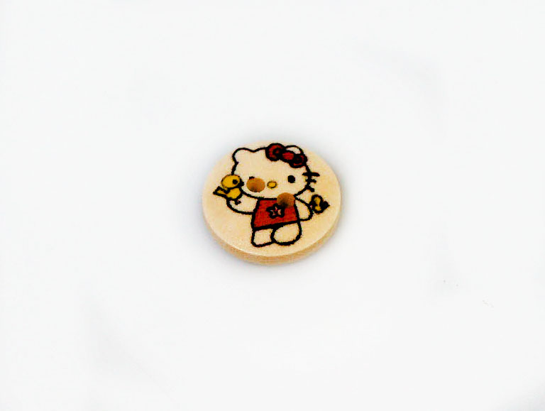 [c5111] 5 Cat Shape Buttons