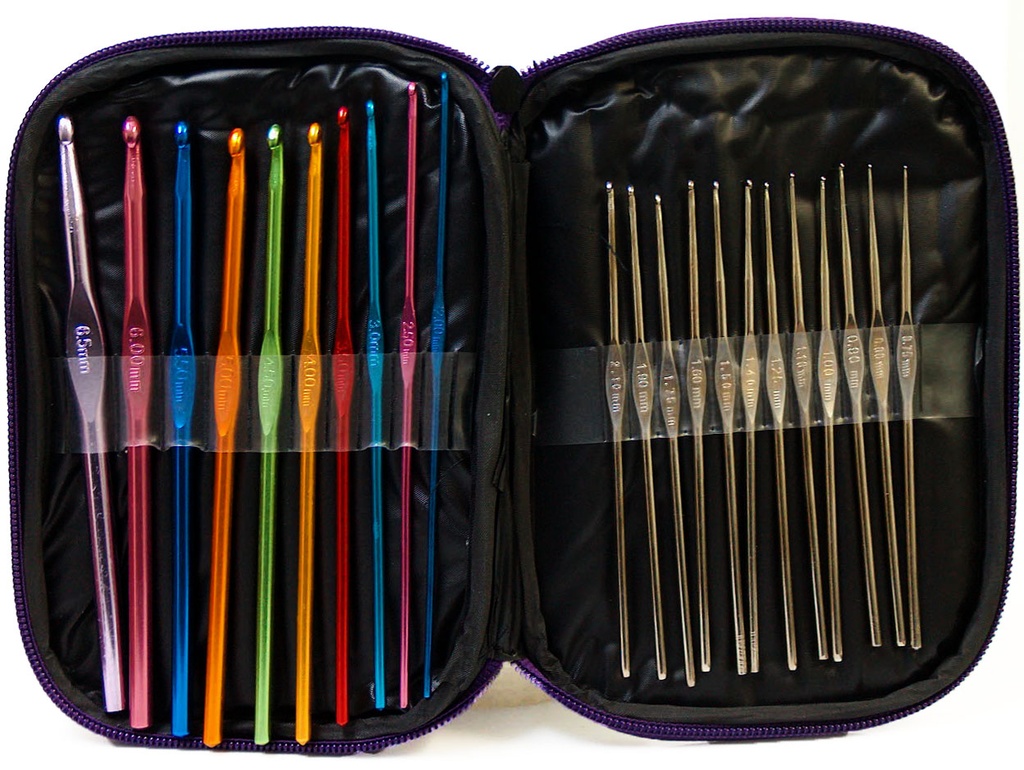 [c5118] SKC Crocket Hook Set 22 Sizes