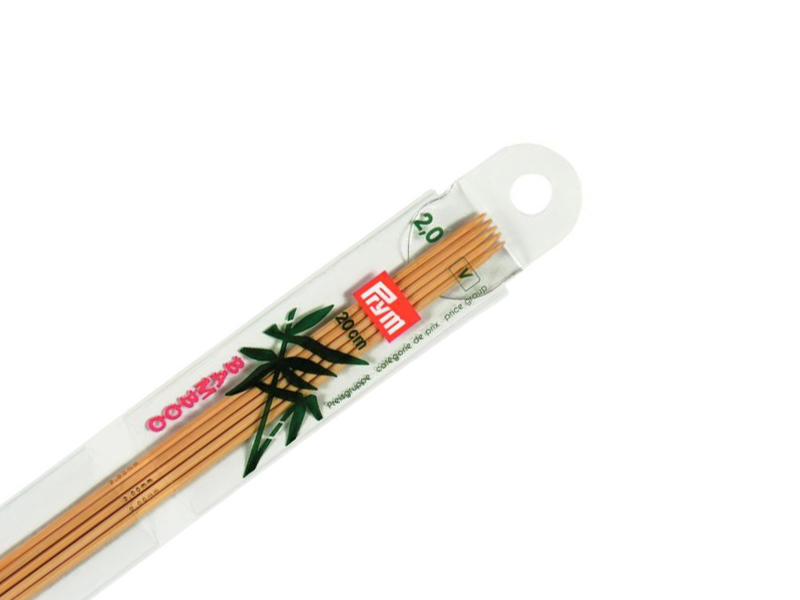 Prym Bamboo Double Point Knitting Pins