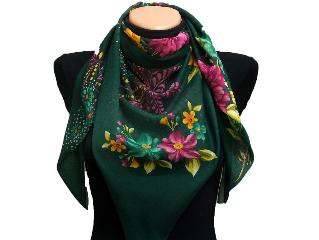 Floral Design Scarf 1