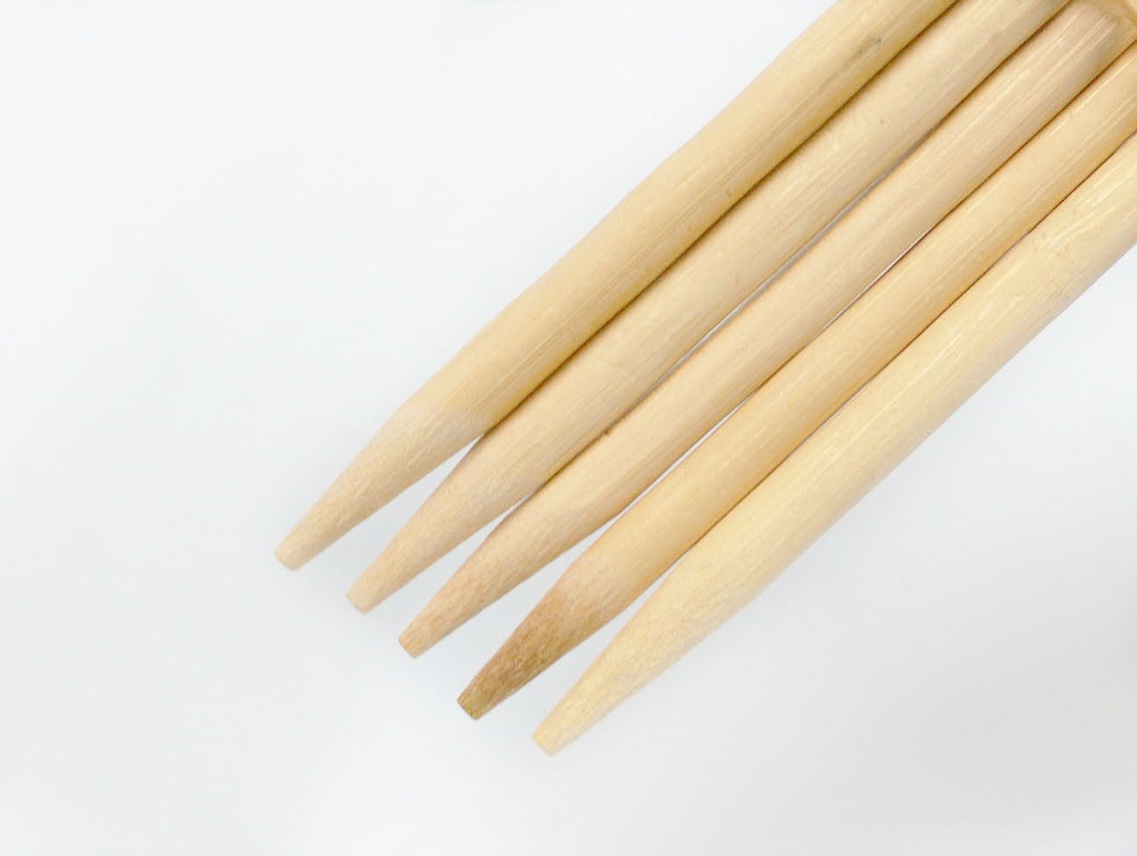 Wooden Double Point Knitting Needles