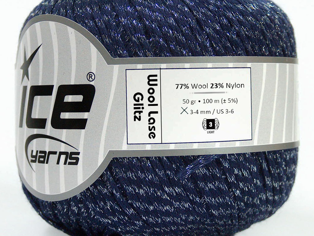 Wool Lase Glitz