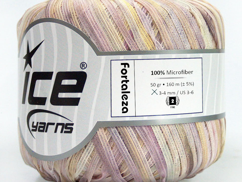 [fnt2-45775] Fortaleza (Light Lilac, Yellow, Green)