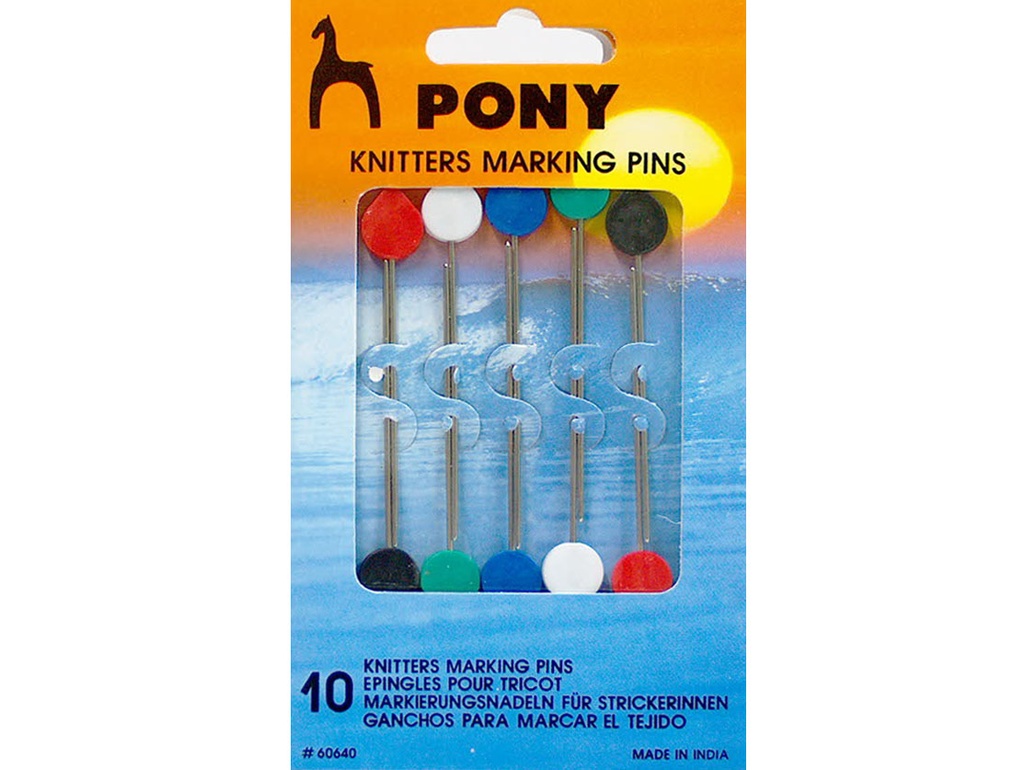 Pony Knitters Marker Pins