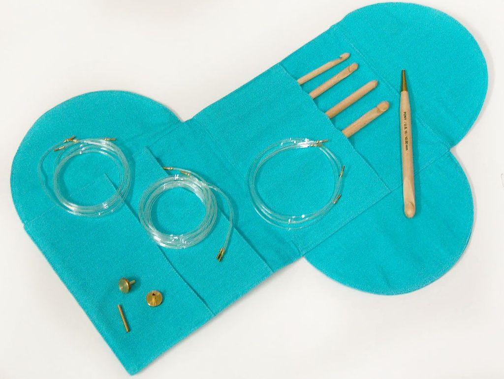 Pony Absolute Interchangeable Tunisian Hook Set