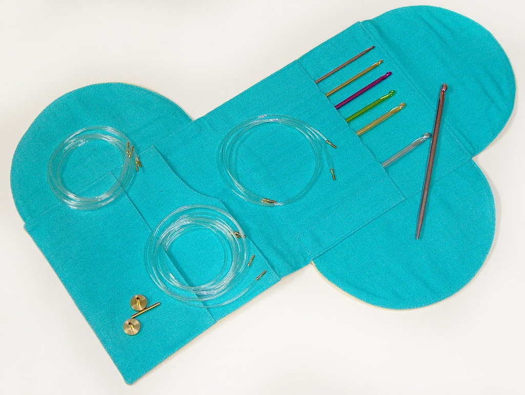 Pony Chroma Interchangeable Tunisian Hook Set