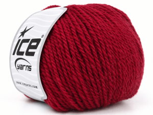 [fnt2-86040] Pure Merino Aran (Burgundy)